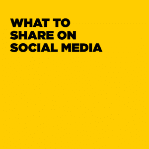 What to share on social media. Drive engagement now